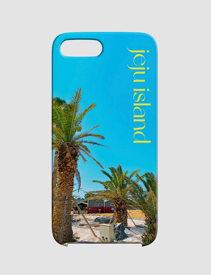 in jeju, vivid palm phone case (custom)