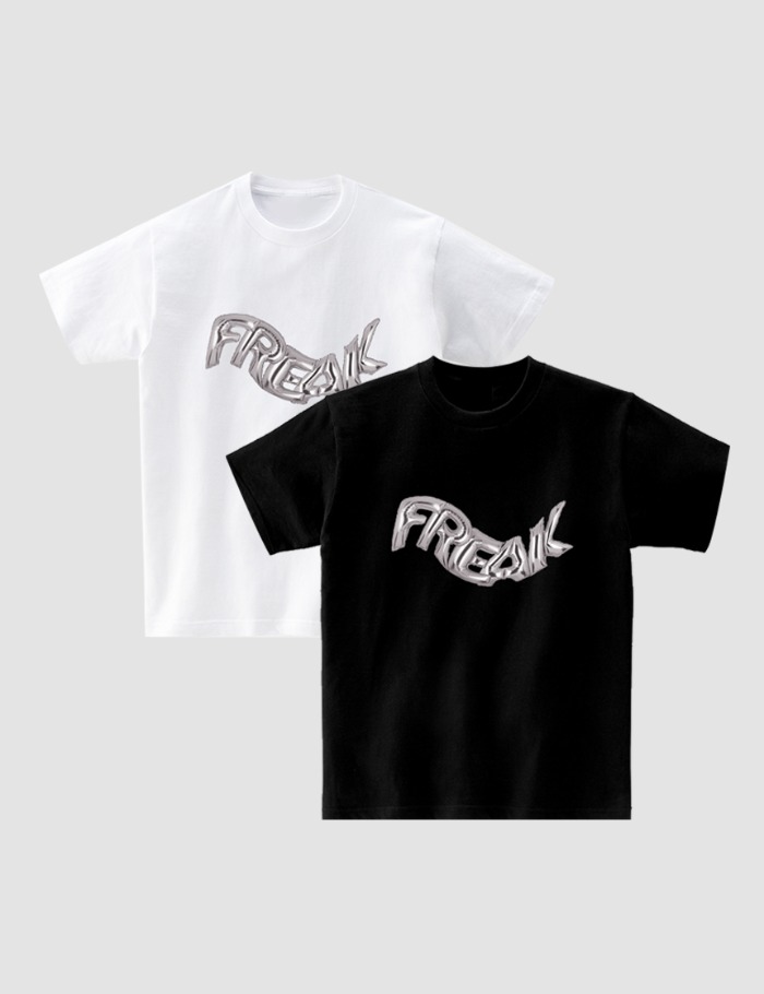 [MADE] 벌룬 FRK 프린트 루즈핏 반팔 티셔츠